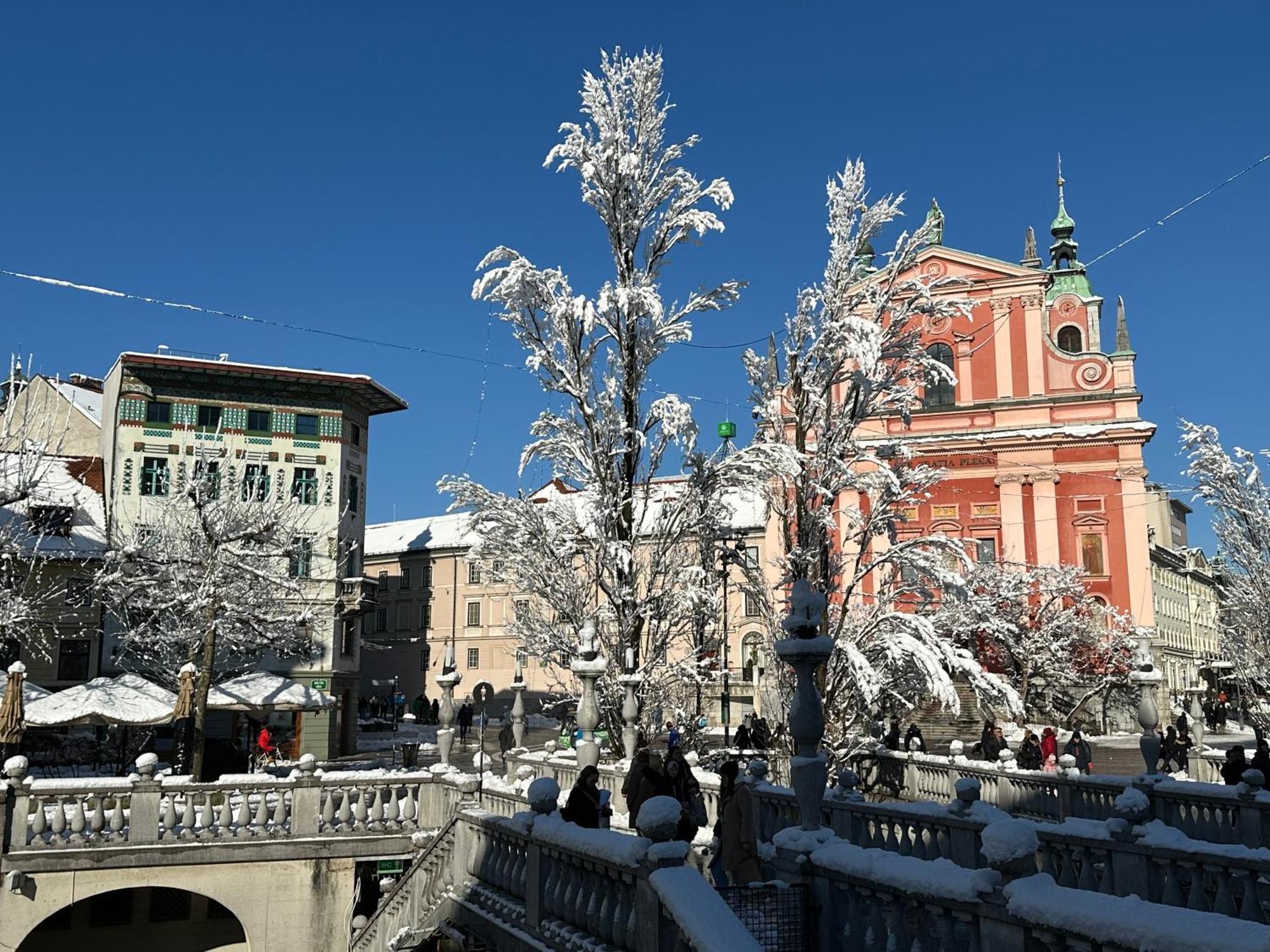 Triple Bridge Ljubljana Apartment Екстериор снимка