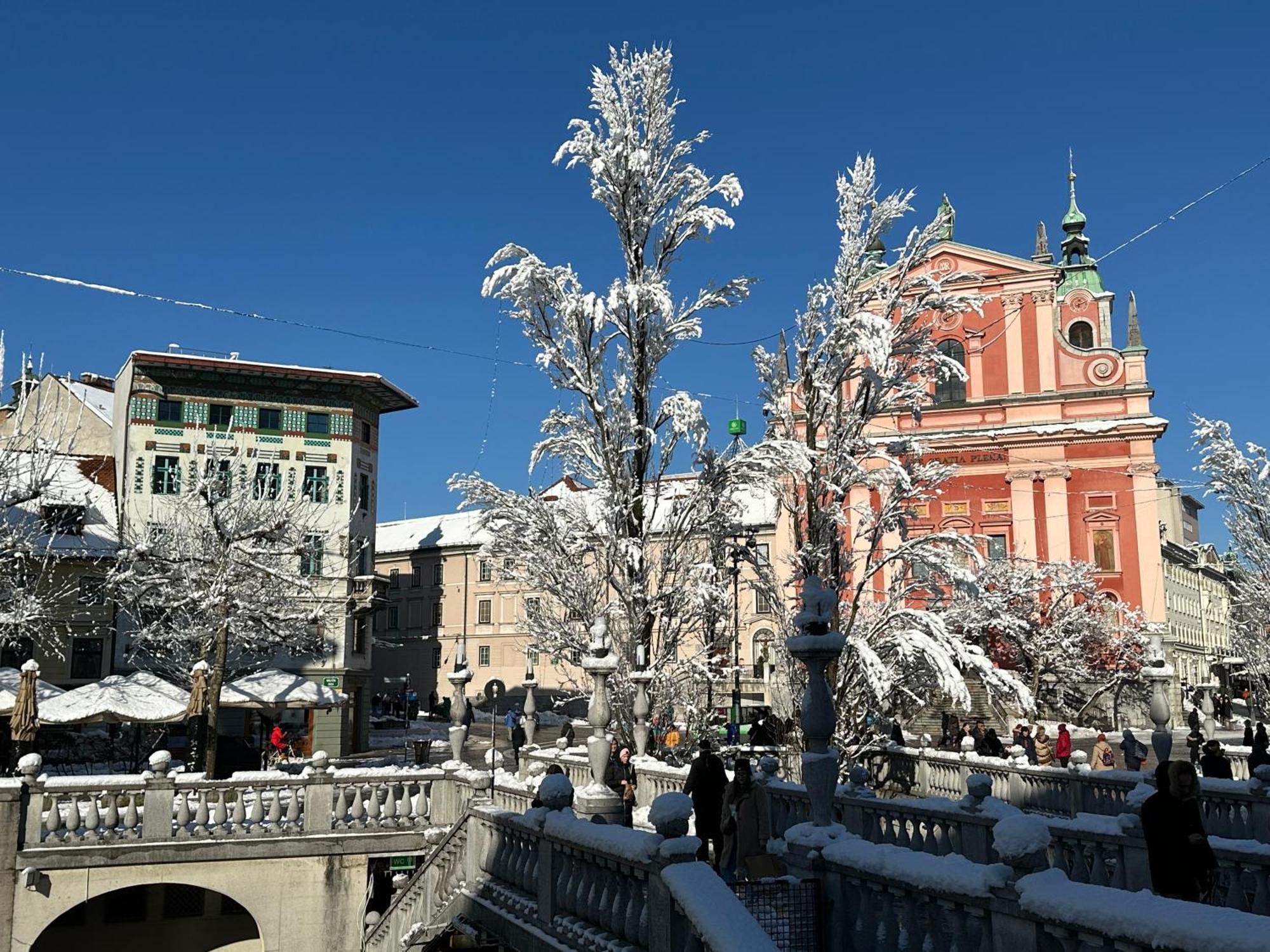 Triple Bridge Ljubljana Apartment Екстериор снимка